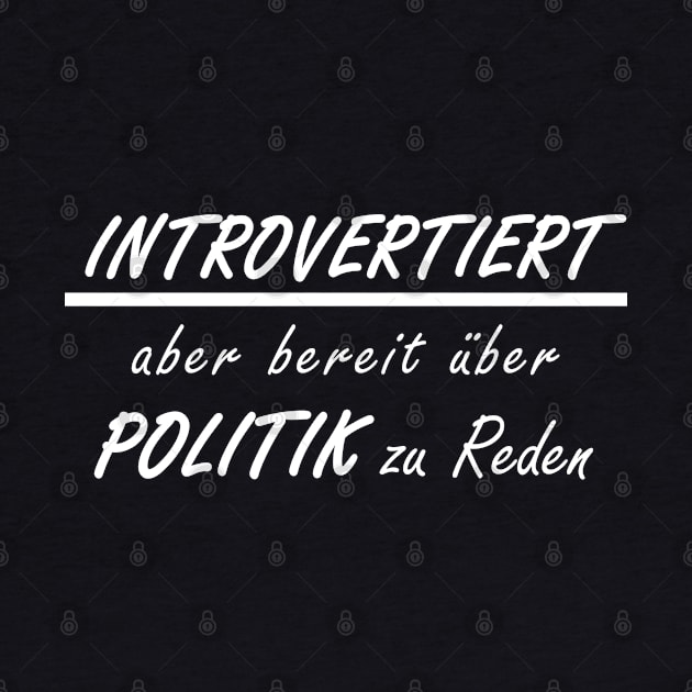 Frauen Politik lustiger Spruch Statement by FindYourFavouriteDesign